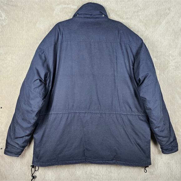 VTG Polo Sport Down Puffer Jacket Mens XXL Utility Chore Canvas Outdoor Gorpcore - Picture 8 of 11